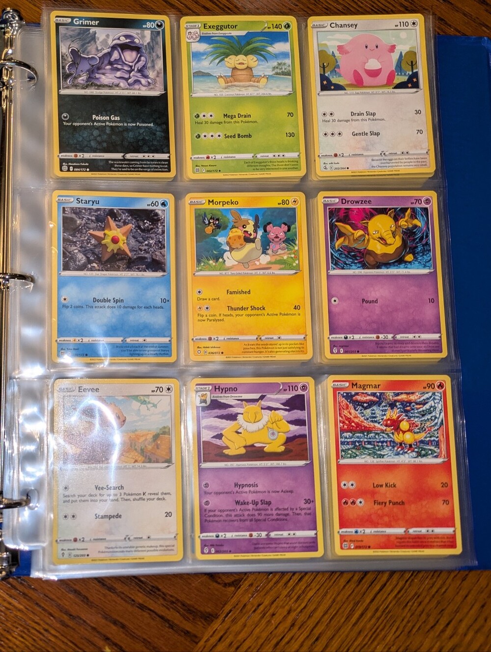 Pokemon Cards Binder 🔥 Pokemon Trading Cards Lot Collection